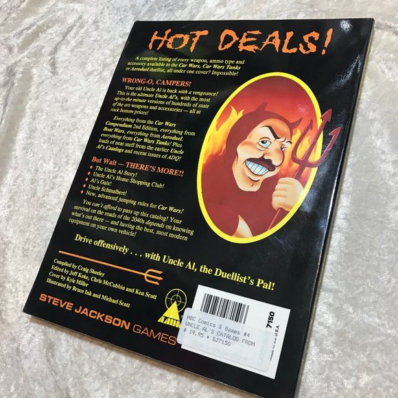 Uncle Albert's Auto Stop & Gunnery Shop Catalog from Hell GUC Book Steve Jackson - Picture 4 of 11